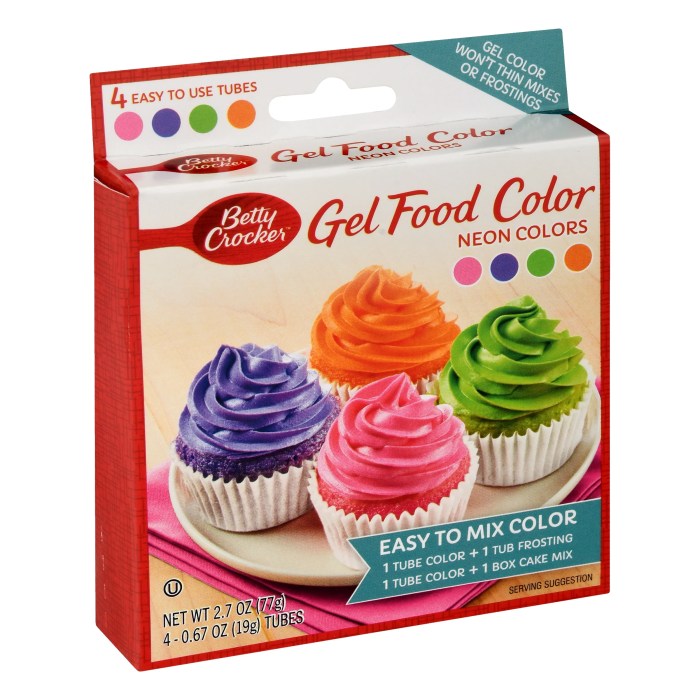 Betty crocker gel food coloring