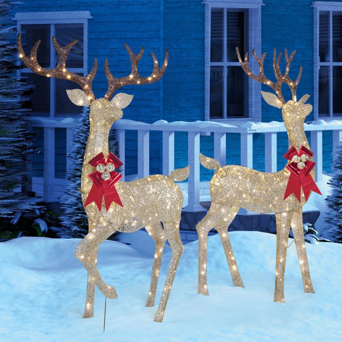 Reindeer decor for christmas