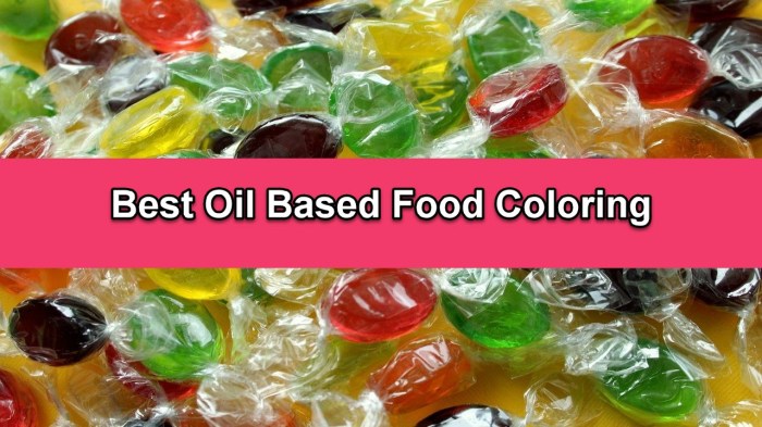 Walmart oil based food coloring