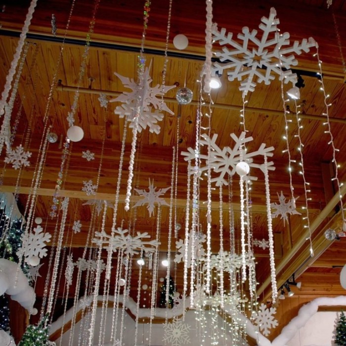 Christmas ceiling decor ideas