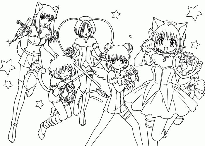 Anime Coloring Pages Printable A Comprehensive Guide