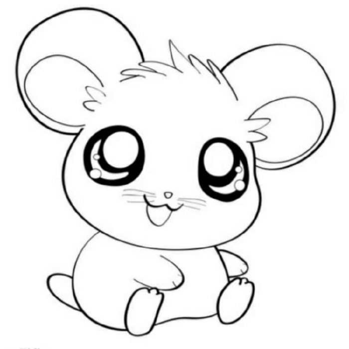 Cute animal coloring sheets for kids