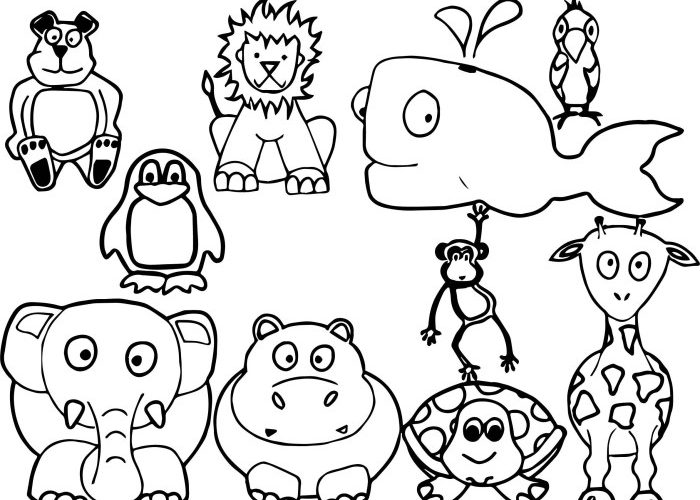 Cute Animals Coloring Book A Creative Journey