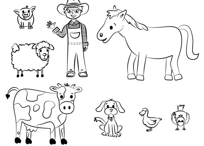 Dltk Farm Animal Coloring Pages A Comprehensive Guide