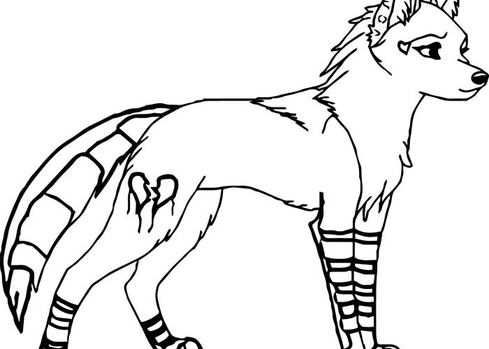 Coloring Pages Anime Foxes