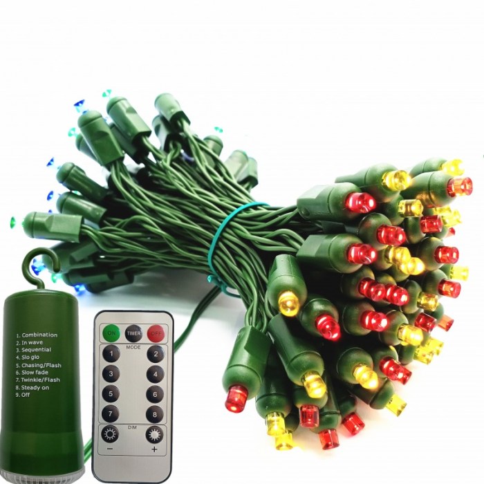 Battery operated outdoor christmas decor