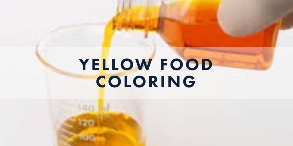 How do you make yellow food coloring