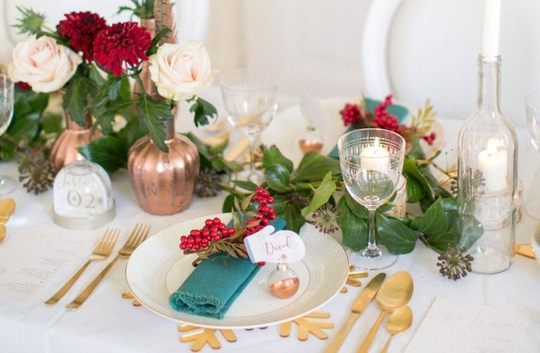 Table Top Christmas Decor Festive Ideas