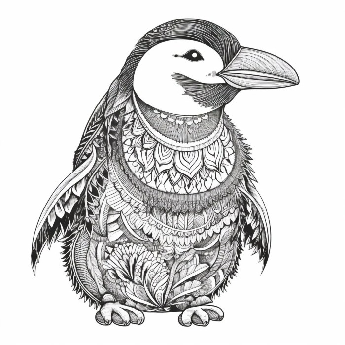 Exotic animal coloring pages