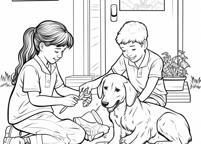 Animal Catcher Pound Coloring Pages