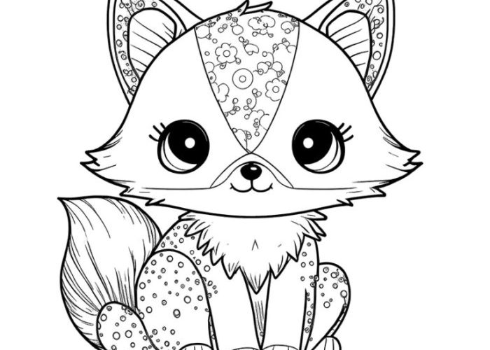 Cute Cuddly Animal Coloring Pictures