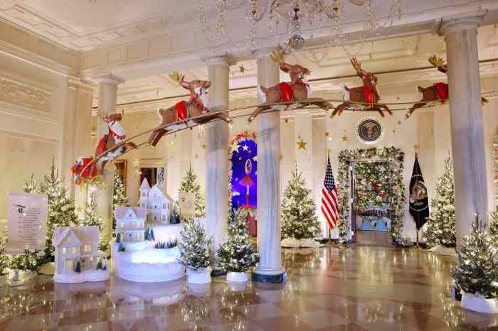 White House Christmas Decor A Festive History