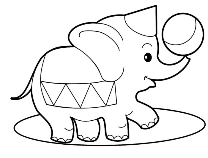 Elementary animal coloring pages